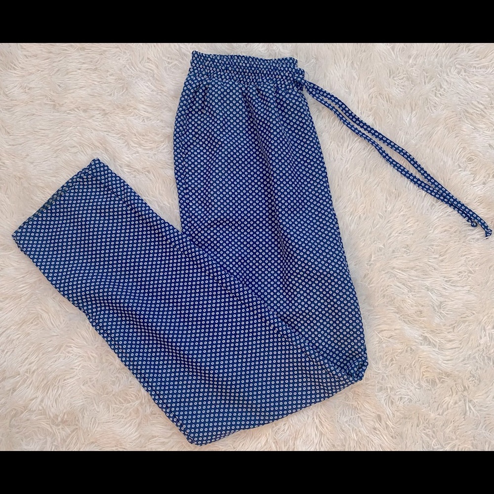 Vintage Pattern Straight Leg Pant